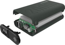 powerbank 20000 mah - RealPower PB-20000 PD+ 20000 mAh, žalia - 6 nuotrauka