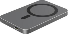 5000 mah powerbank - Realpower PB-5000 Mag, 5000mAh, pilkas (grey) - 3 nuotrauka