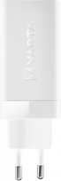 65w type c - VARTA High Speed Charger GaN 65 W USB-C Ladegerät 3-Port Wandladegerät,įkroviklis - 4 nuotrauka