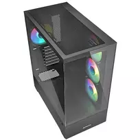 pc case - Sharkoon AK6 RGB Juodas (Black) - 7 nuotrauka