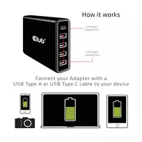 usb c pakrovejas - Club 3D CAC-1903EU - 3 nuotrauka
