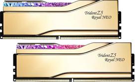 32 ddr5 ram - G.Skill Trident Z5 Royal Neo F5-8000J3848H16GX2-TR5NG, DDR5, 32GB (2x16GB) 8000MHz CL38 Aukso (Gold) - 2 nuotrauka