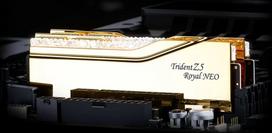 32 ddr5 ram - G.Skill Trident Z5 Royal Neo F5-8000J3848H16GX2-TR5NG, DDR5, 32GB (2x16GB) 8000MHz CL38 Aukso (Gold) - 3 nuotrauka