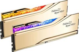 32 ddr5 ram - G.Skill Trident Z5 Royal Neo F5-8000J3848H16GX2-TR5NG, DDR5, 32GB (2x16GB) 8000MHz CL38 Aukso (Gold) - 6 nuotrauka
