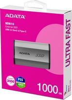 usb 1tb 3 0 - ADATA External SSD SD810 1TB Silver grey | SD810-1000G-CSG - 2 nuotrauka