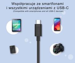adapteriai type c - UNITEK USB CABLE 3.1 TYP-A - TYP-C M/M 3M - 4 nuotrauka