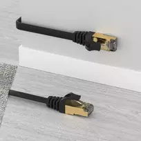unitek rj45 15m - Unitek C1897BK-15M RJ45 Cat7 S/FTP 15m Juodas (Black) - 4 nuotrauka