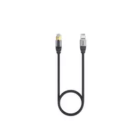 cat8 kabel - UNITEK C18149AGY03-2M Ethernet kabelis RJ-45 LAN CAT.8 (S/FTP) 2m Juodas (Black) - 4 nuotrauka