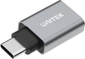 type c to usb - Unitek Adapter USB to USB Steel - 3 nuotrauka