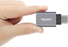 type c to usb - Unitek Adapter USB to USB Steel - 4 nuotrauka