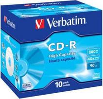 cd r - Duomenų laikmena Verbatim, 800 MB, 10vnt. - 2 nuotrauka