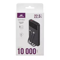 10000mah power bank - Rivacase VA2211, 10000mAh, 22.5W, juodas (black) - 2 nuotrauka