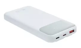 10000mah power bank - Rivacase VA2211WH, 10000mAh, 22.5W, baltas - 4 nuotrauka