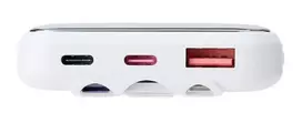 10000mah power bank - Rivacase VA2211WH, 10000mAh, 22.5W, baltas - 5 nuotrauka