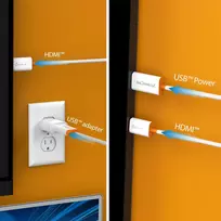 wireless hdmi - j5create ScreenCast HDMI Wireless Display Adapter Receiver JVAW56 Baltas (White) - 2 nuotrauka