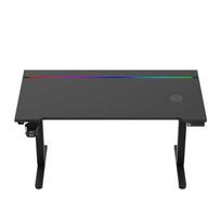 rgb stalas - Huzaro Hero 8.7 RGB Electric Gaming Desk Juodas (Black) - 5 nuotrauka