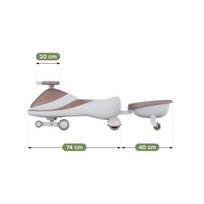 transportas - Gravitacinis paspirtukas-mašinėlė Tulano Focus 55, pilkas (Grey) - 2 nuotrauka