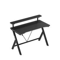 stalai ir staliukai - Kompiuterinių žaidimų stalas Huzaro Hero 1.9, 120 cm x 56 cm, 75 cm, juoda sp. - 2 nuotrauka