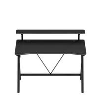 stalai ir staliukai - Kompiuterinių žaidimų stalas Huzaro Hero 1.9, 120 cm x 56 cm, 75 cm, juoda sp. - 3 nuotrauka