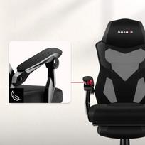 gaming chair - Huzaro Combat 3.1 Carbon Juodas (Black) - 5 nuotrauka