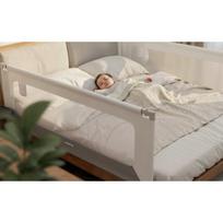 apsauginis lovos barjeras - Tulano Apsauginė užtvara lovai "Cover 46", 160 cm, balta/pilka (White/Grey) - 8 nuotrauka