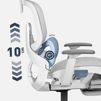 mark adler kedes - Ergonominė biuro kėdė Mark Adler Expert 9.3, pilka (Grey) - 9 nuotrauka