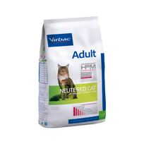 sausas kaciu maistas 12 kg - Virbac HPM Adult Neutered Cat sausas maistas kastruotoms katėms, 12 kg - 2 nuotrauka
