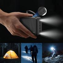 power bank 20000mah - Dudao K11 Pro 20000mAh powerbank su integruotais kabeliais, baltas - 2 nuotrauka