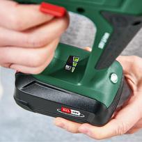 quick 5 - Perforatorius Bosch Uneo Maxx; 0,6 J; SDS-quick; 18 V; 2x2,5 Ah akum. - 3 nuotrauka