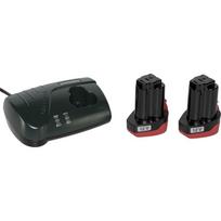 akumuliatorinis suktuvas - Metabo PowerMaxx BS Basic Set 12V 2x2,0Ah - 3 nuotrauka