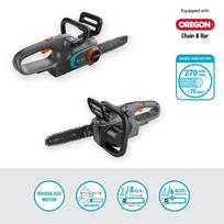 akumuliatorinis pjuklas senukai - Gardena PowerSaw 250/18V P4A Solo - 8 nuotrauka