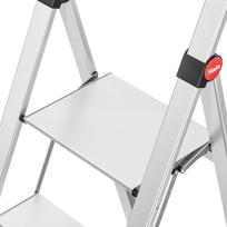 kopecios hailo - Kopėčios vienpusės buitinės Hailo Selekta BasicLine, 269 cm, 141 cm - 4 nuotrauka