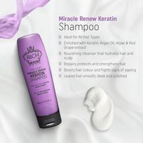 keratinas plaukams - Rich Pure Luxury Miracle Renew CC Shampoo 250ml - 2 nuotrauka