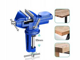 priekalas - Spaustuvas Verk Group Rotary Locksmith Vise VRK2604, ketus, 150 mm x 50 mm - 2 nuotrauka