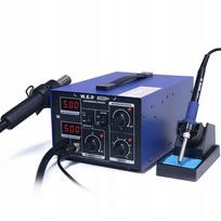lituokli - Litavimo stotelė 2in1 WEP 852D+ su karštu oru Hotair 60W - 3 nuotrauka