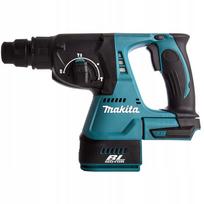 makita perforatoriai - Makita DHR242RTJ; 2,0 J; SDS-plus; 18 V; 2x5,0 Ah akum. - 2 nuotrauka