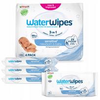 serveteles dregnos -  WATER WIPES drėgnos servetėlės kūdikiams, 4 x 60 vnt. - 3 nuotrauka