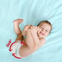 pamperiai - Pampers Premium Care, 4 dydis, 9-15 kg, 124 vnt - 3 nuotrauka