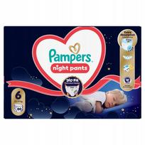 pamperiai - Pampers Night Pants, 6 dydis, 13-19 kg, 80 vnt - 2 nuotrauka