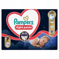 pamperiai - Pampers Night Pants, 7 dydis, 15 kg, 70 vnt - 2 nuotrauka