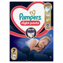 pamperiai - Pampers Night Pants, 7 dydis, 15 kg, 70 vnt - 3 nuotrauka