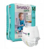bambo pants -  BAMBO ekologiškos sauskelnės-kelnaitės NATURE 5, 12–18 kg, 19 vnt. - 3 nuotrauka