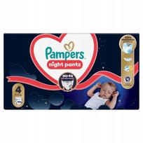 pampers 15kg - Pampers Night Pants, 4 dydis, 9-15 kg, 104 vnt. - 2 nuotrauka