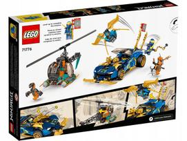 ninjago - LEGO NINJAGO Jay ir Nya lenktynių automobilis EVO 71776  - 3 nuotrauka