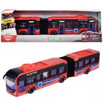 volvo zaisline masinele - Dickie Toys Volvo City autobusas, mėlyna/juoda/raudona sp. - 3 nuotrauka