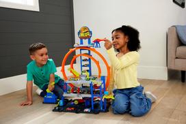 automobiliai - Mattel Hot Wheels rinkinys – Mega garažas su kilpomis (JBM74) - 6 nuotrauka