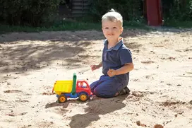 vaikiskos masineles - Lena Active Dump Truck 4150 - 4 nuotrauka