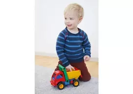 vaikiskos masineles - Lena Active Dump Truck 4150 - 6 nuotrauka