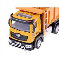 zaislinis automobilio modelis - GLW Engineering Vehicles Statybinis automobilis Savivartis su garsu ir šviesa, geltona (Yellow) ZA5009 - 4 nuotrauka
