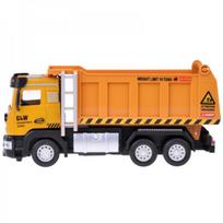 zaislinis automobilio modelis - GLW Engineering Vehicles Statybinis automobilis Savivartis su garsu ir šviesa, geltona (Yellow) ZA5009 - 8 nuotrauka